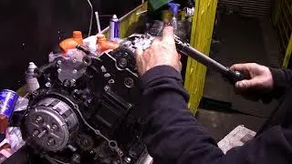 YAMAHA YZF R3 ARMADO DEL MOTOR (ENGINE ASSEMBLY)PARTE 4