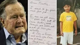 Weeks After Bush&rsquo;s Death, Handwritten Letters Reveal Secret He Kept For 10 Years