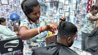 **Precision Buzz Cut on Indian Hair by a Female Barber 💈 