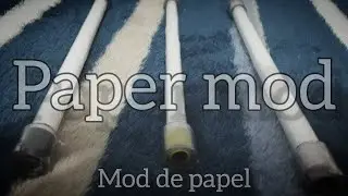 Mod de papel para pen Spinning!! tutorial #penspinning