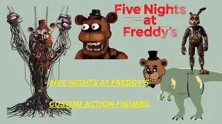 Five Nights At Freddy's Custom Action Figures, ( Molten Freddy )