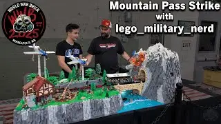 Mountain Pass Strike - World War Brick 2025 MOC by lego_military_nerd