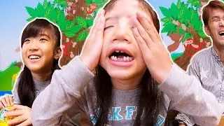 すっぱい罰ゲーム！「モンキー飛ばしゲーム」で遊びました♪ Monkey Flip
