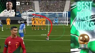 Best free kicks compilation🔥|#fcmobile #fifamobile #fc25 