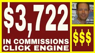 The Click Engine Review - $3,722 In Commissions - FREE DFY System.