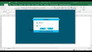 Login Form for Excel VBA based Application Connect with MS Access Database Complete Tutorial