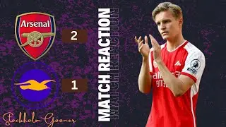 Raya saved us today | Arsenal 2-1 Brighton | Match Reaction