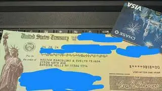 US Department of Treasury  stimulus Check sauce and Recooking sauce  Template Sauce & Deposit   Kenj