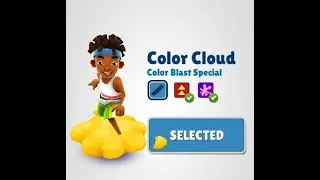 Subway Surfers: Edison and Color Cloud board