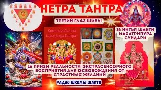 НЕТРА ТАНТРА Третий глаз Шивы 16 Нитья Шакти Махатрипура Сундари - 16 призм реальности