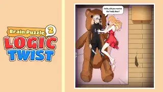 Brain Puzzle 2 Logic Twist level 88 solution | help the girl choose the correct answer 