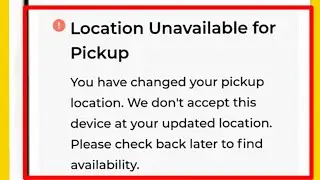 Cashify Location Unavailable For Pickup Problem Solve