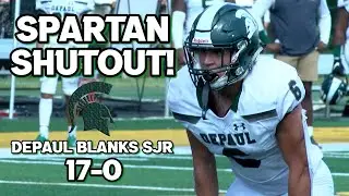 DePaul Catholic 17 St. Joe's (Mont.) 0 | Week 2 Highlights | Spartans Dominant in One-Sided Shutout!