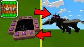 Crafting and Building - How to FIGHT ENDER DRAGON in Crafting and Building