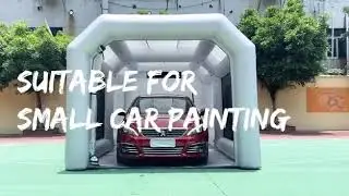 Really Big Inflatable Paint Booth! The Best Upgraded Spray Paint Booths From Amazon