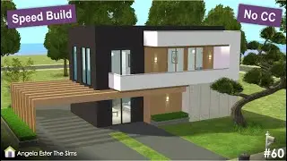 Спешите построить семейный минималистичный современный дом в The Sims 2