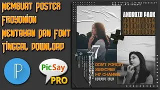 CARA MEMBUAT POSTER KEKINIAN POSTER FROYONION MENGGUNAKAN ANDROID