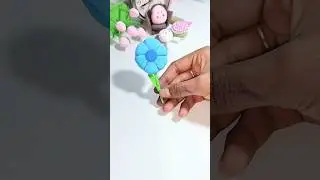 creative and satisfying clay art #bhoot #cartoon  #shorts #viralshorts #clay #anaya #amayra #craft