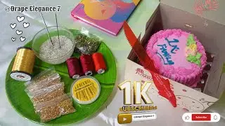 #1000subscriber #happymoments #2025 #cake #celebration #hapoynewyear #bestmoments #aariwork #english
