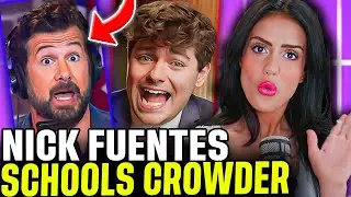 LIVE: Crowder Trips as Fuentes Unleashes FACT BOMBS