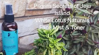 Pilgrim | Secrets of Jeju Island White Lotus Refreshing Face Mist & Toner | Review