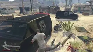 Trevor vs Gang | GTA 5 Insane Shootout Mission | Brutal Gang Fight