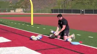 Rugby Lineout Throwing - The Heavy Ball