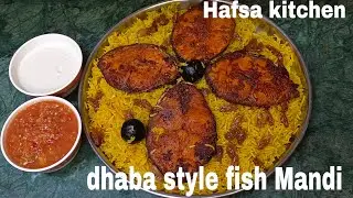 Dhaba Style Fish Mandi Recipe | Hafsa Kitchen | Hindi / Urdu