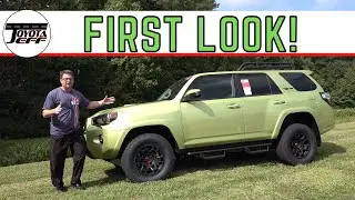 ** 1st Look ** Lime Rush 2022 4Runner TRD Pro! Changes, Colors, More!
