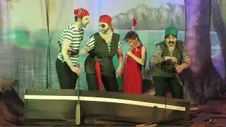 The Halifax YMCA Pantomime Society, Peter Pan 2019. Man overboard.