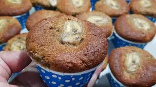 LEGITNYA BANANA APPLE MUFFIN #resepmuffin #bananamuffin