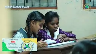 Jan 5th TNPSC Model Exam for Visually Challenged Girls with Scribe Support from DAV School Students