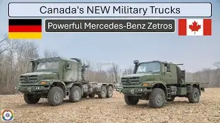 Canada's NEW Military Trucks | Powerful Mercedes-Benz Zetros