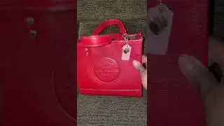 Coach Dempsey Tote in Red - Favorite Tote #3 (Outlet)
