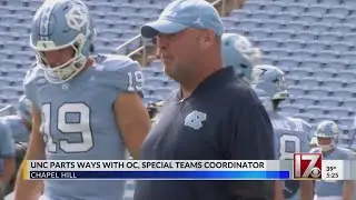 UNC fires offensive coordinator, special teams coordinator