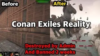 Cheaters party Conan Exile's recent reality