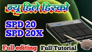New Delay Disco Patch Editing|Octapad SPD 20x|Patch Editing|Use the Headfone 🎧 Please