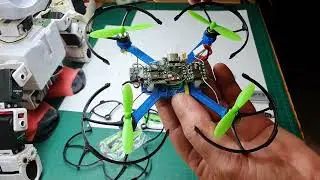 DRON CASERO (HOMEMADE) CON ESP32 MPU6050 Y VL53L0