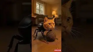 Трогательная история! Доктор Капибара спасает плачущего жука-кошку в дождливой Атланте.