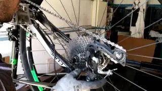 come montare la ruota posteriore della bici