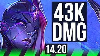 BEL'VETH vs GRAVES (JGL) | 43k DMG, 22/3/5, Legendary | KR Master | 14.20
