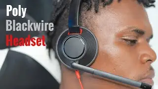 Poly Blackwire 5220 USB-A Wired Headset Unboxing, Overview & Demo