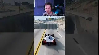 Formula E vs. 100ft Pothole