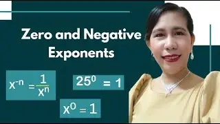 Zero and Negative Exponents