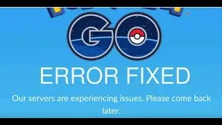 Fix Server Error in Pokemon Go