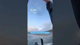 Record du monde de saut en Kite-Surf !