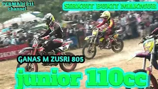Ganas M zusri 805 / junior 110cc / sirkuit bukit makmur / simalungun / sumatra utara