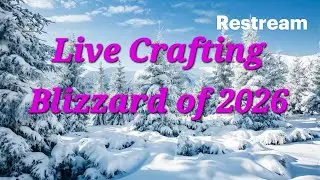 Blizzard of 2026! Live Crafting With Jayne & Stacy!