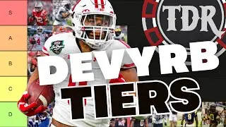 Devy Fantasy Football: Running Back Tiers (College Football Rankings)