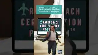 The Travel Coach Certification Program✨